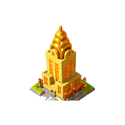Golden Missile Vehicle decoration