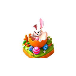 Joyful Bunny decoration
